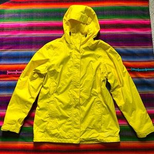 Marmot bright yellow raincoat